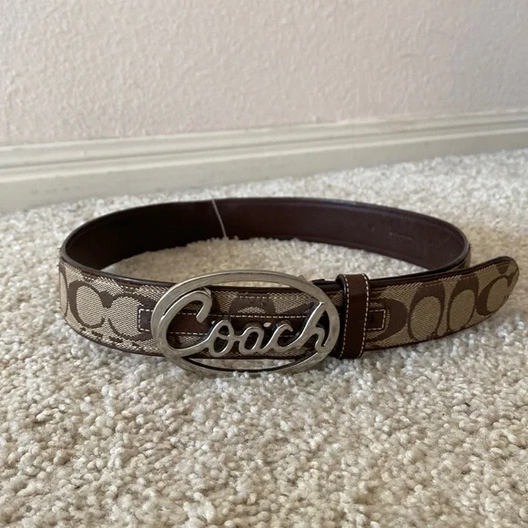 Old school coach belt ! SIZE SMALL! COACH® Outlet | Classic Buckle Cut To Size Reversible Belt  main image 4